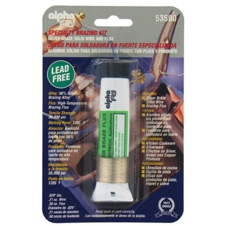 FRY TECHNOLOGIES COOKSON ELECT Fry Technologies Cookson Elect Lead Free Silver Braze Wire & Flux Kit  AM53500 AM53500